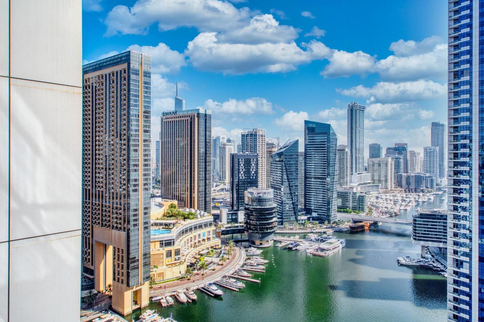 شقة Iconic 2Br With Marina Views دبي المظهر الخارجي الصورة