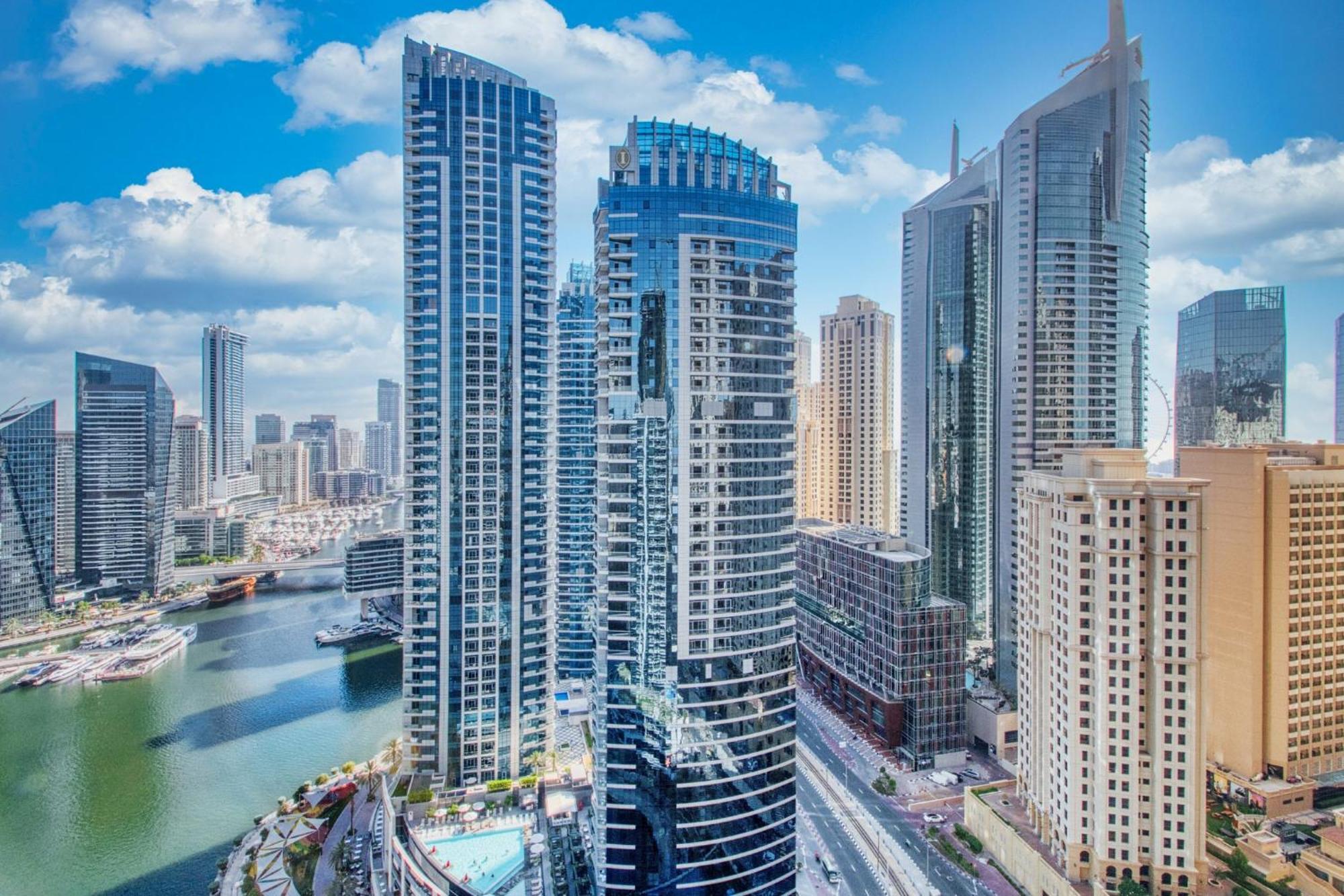 شقة Iconic 2Br With Marina Views دبي المظهر الخارجي الصورة